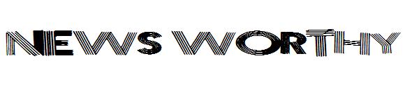 News Worthy字体
