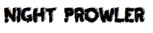 Night Prowler字体