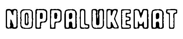 Noppalukemat字体