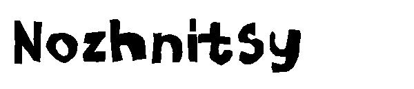 Nozhnitsy字体
