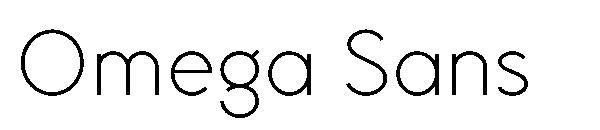 Omega Sans字体