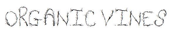 Organic Vines字体