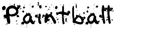 Paintball字体