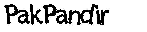 PakPandir字体