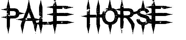 Pale Horse字体