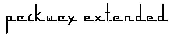 Parkway Extended字体