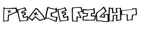 Peace Fight字体