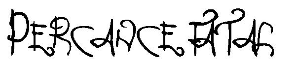 Percance Fatal字体