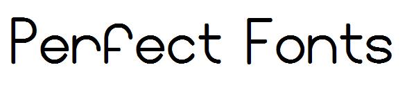 Perfect Fonts字体