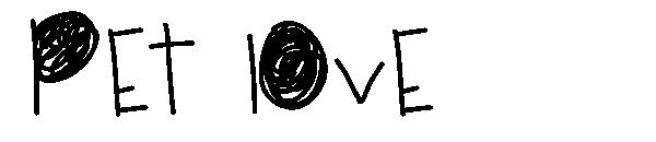 Pet Love字体