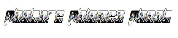 Phuture Phlames Phast字体