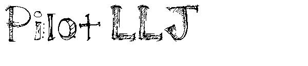 Pilot LLJ字体