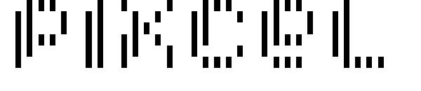 Pixcel字体