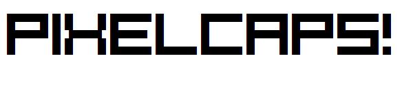 PixelCaps!字体