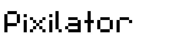 Pixilator字体