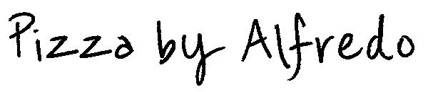 Pizza by Alfredo字体