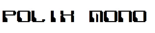 Polix Mono字体