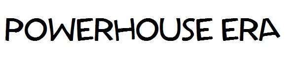 Powerhouse Era字体