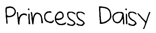 Princess Daisy字体