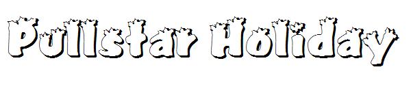 Pullstar Holiday字体
