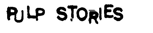 Pulp Stories字体