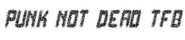 Punk Not Dead TFB字体
