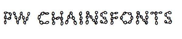 PW Chainsfonts字体
