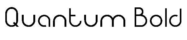 Quantum Bold字体