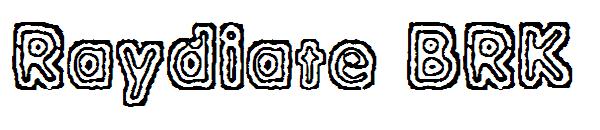 Raydiate BRK字体