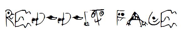 Reddit Face字体