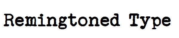Remingtoned Type字体