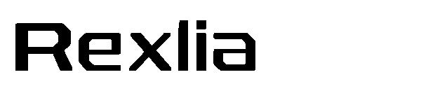 Rexlia字体