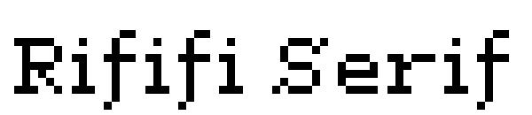 Rififi Serif字体