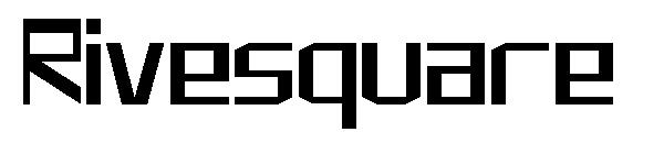 Rivesquare字体
