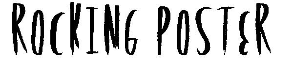Rocking Poster字体