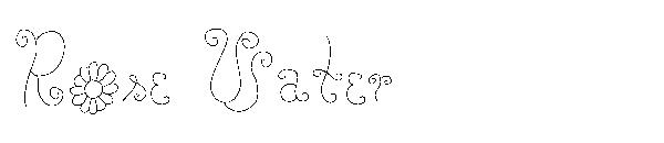 Rose Water字体