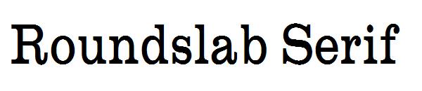 Roundslab Serif字体