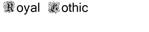 Royal Gothic字体