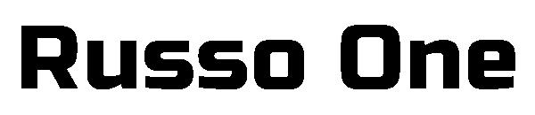 Russo One字体