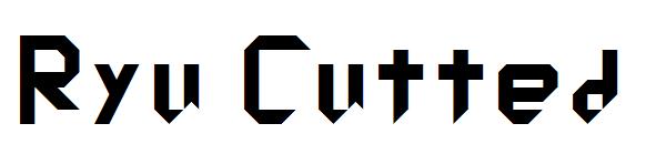 Ryu Cutted字体