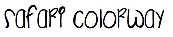 Safari Colorway字体