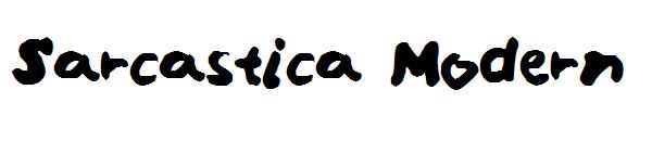 Sarcastica Modern字体