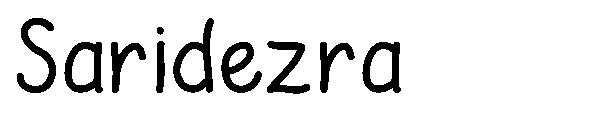 Saridezra字体