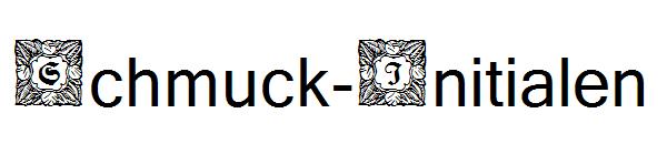 Schmuck-Initialen字体