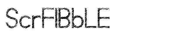 ScrFIBbLE字体