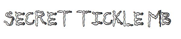 Secret Tickle MB字体