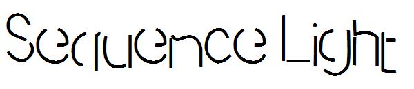 Sequence Light字体