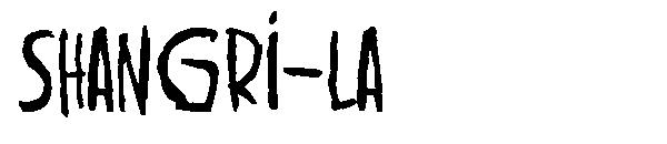 Shangri-La字体