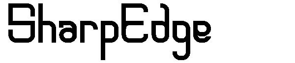 SharpEdge字体