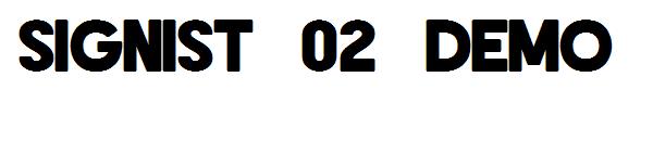 Signist 02 DEMO字体